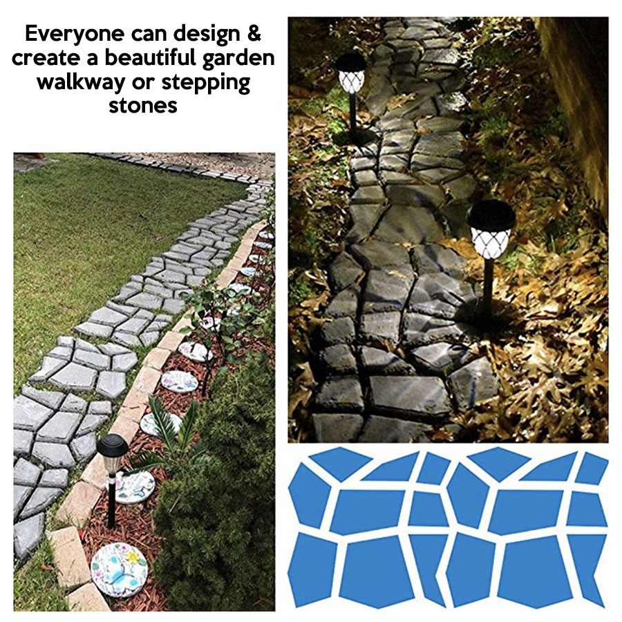 diy stepping stone mold